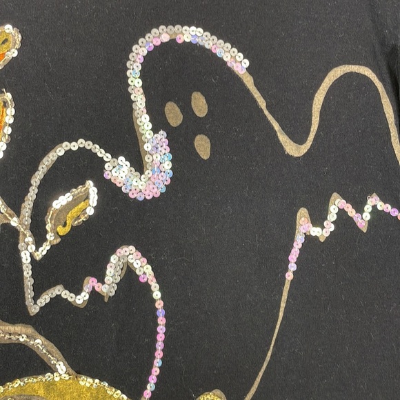 Tantrums women’s Halloween 3/4 sleeve crewneck t-shirt size large - Picture 4 of 10